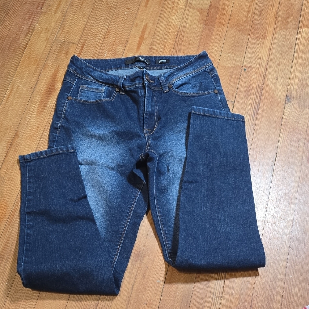 1822 Denim Blue Skinny Jeans Sleek Fit